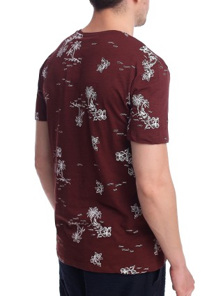 Бордова футболка ANTONY MORATO : фото 6 - Invogue